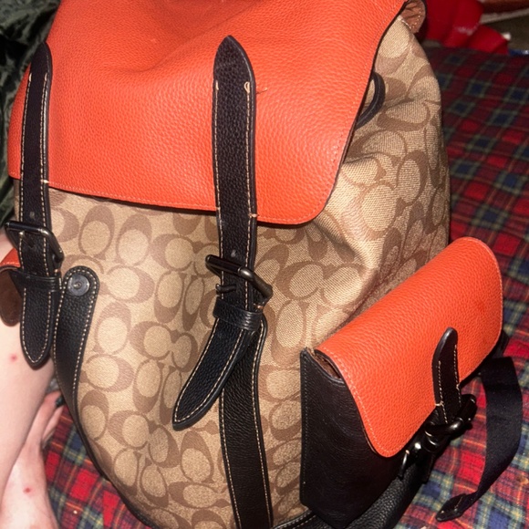 Authentic COACH Hudson Inblock backpack - Picture 3 of 5